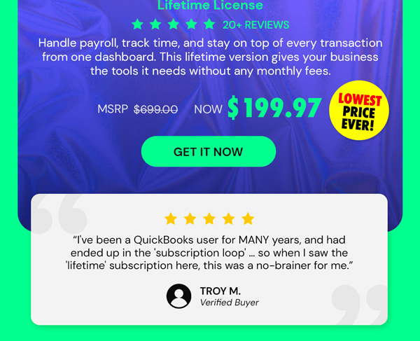 Intuit QuickBooks Desktop Pro Plus 2024 (1 User): Lifetime License