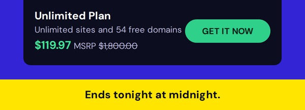 Hostdeal Web Hosting & Domains Lifetime Subscriptions
