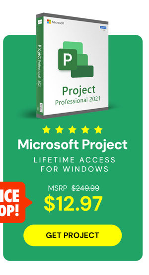 Microsoft Project 2021 Professional: Lifetime License for Windows