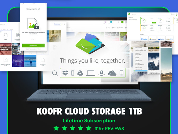 Koofr Cloud Storage: Lifetime Subscription (1TB)