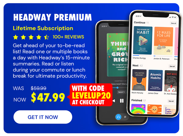 Headway Premium: Lifetime Subscription