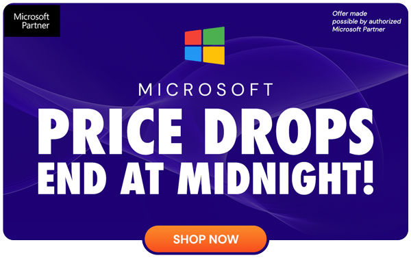 Microsoft Price Drops End At Midnight!