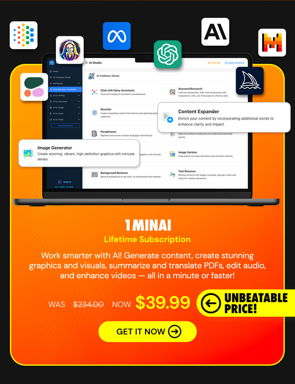 1minAI: Lifetime Subscription