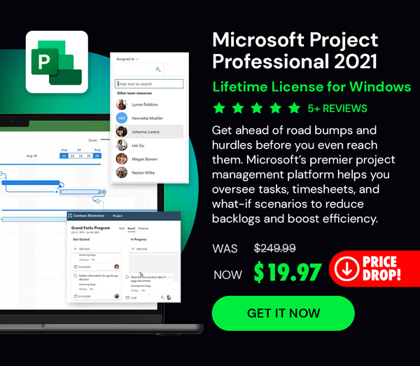 Microsoft Project Professional 2021 for Windows