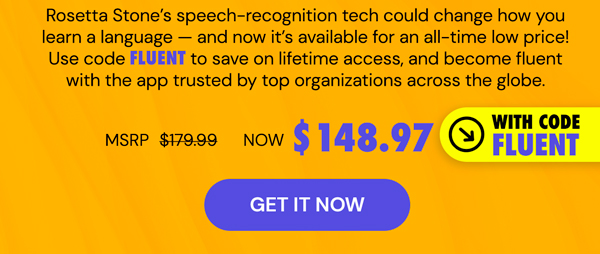 Rosetta Stone: Lifetime Subscription (All Languages)