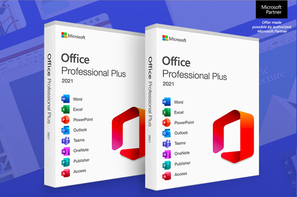 Microsoft Office Professional 2021 for Windows: Lifetime License (Non Binding)