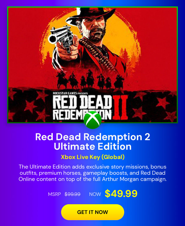 Red Dead Redemption 2 Ultimate Edition - XBOX Live Key - GLOBAL