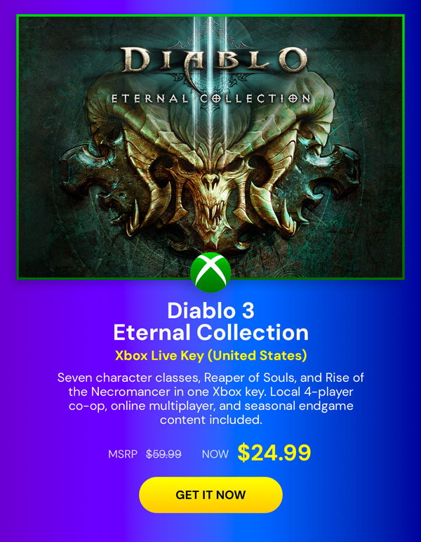 Diablo 3: Eternal Collection - XBOX Live Key - UNITED STATES
