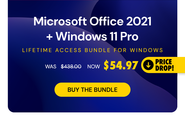 The Ultimate Microsoft Office Professional 2021 for Windows: Lifetime License + Windows 11 Pro Bundle