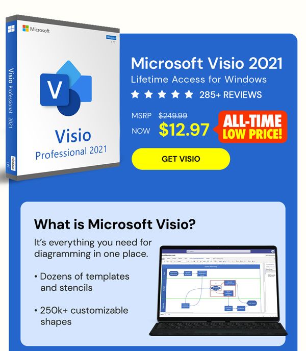 Microsoft Visio 2021 Professional (PC)