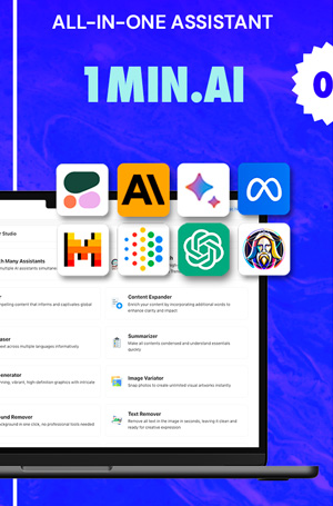 1minAI Advanced Business Plan Lifetime Subscription