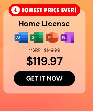 Microsoft Office 2024 Home for Mac or PC: One-Time Purchase