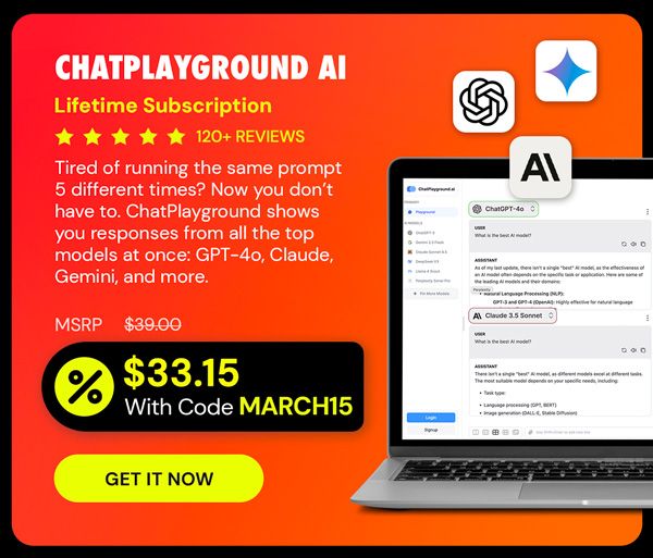 ChatPlayground AI: Lifetime Subscription