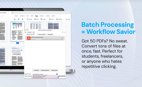 AcePDF Converter & Editor: Lifetime License