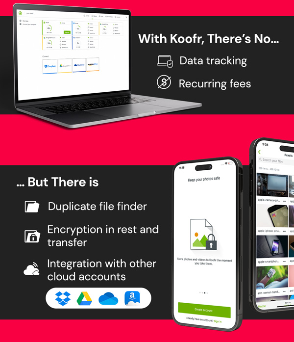 Koofr Cloud Storage: Lifetime Subscription (1TB)