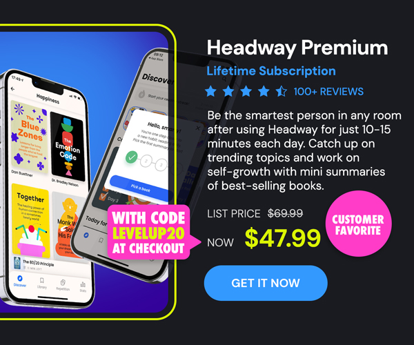 Headway Premium: Lifetime Subscription