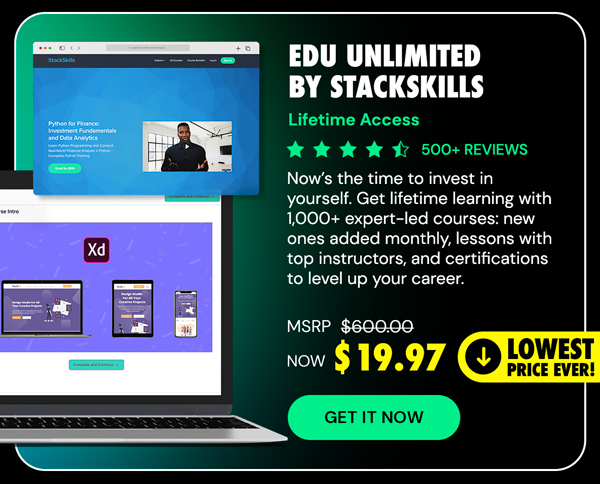 EDU Unlimited by StackSkills: Lifetime Access