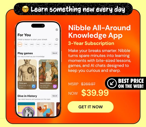 Nibble All-Around Knowledge App
