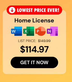 Microsoft Office 2024 Home for Mac or PC: One-Time Purchase