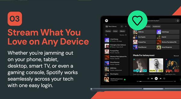 Spotify Premium: 1-Year Subscription Account