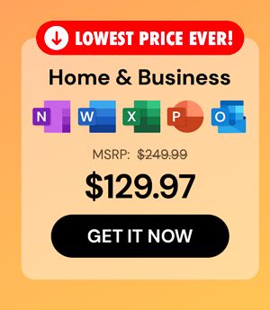 Microsoft Office 2024 Home & Business for Mac or PC Lifetime License