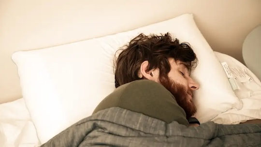 Flip side of the pillow, always