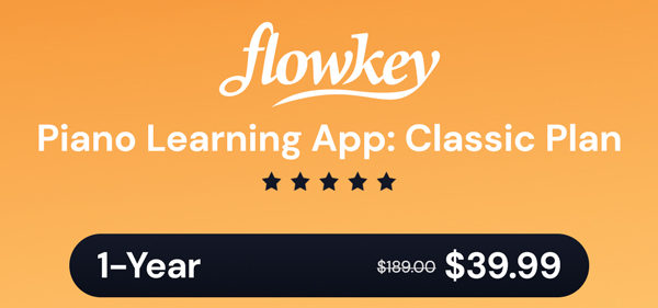 Flowkey Classic Plan: 1-Year Subscription