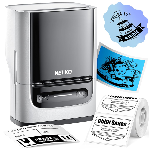 Nelko Label Maker Machine