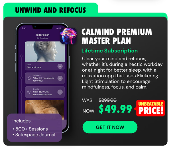 Calmind Premium Master Plan: Lifetime Subscription