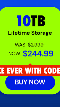 Internxt Cloud Storage Lifetime Subscription: 10TB Plan