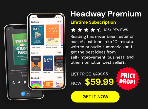 Headway Premium: Lifetime Subscription