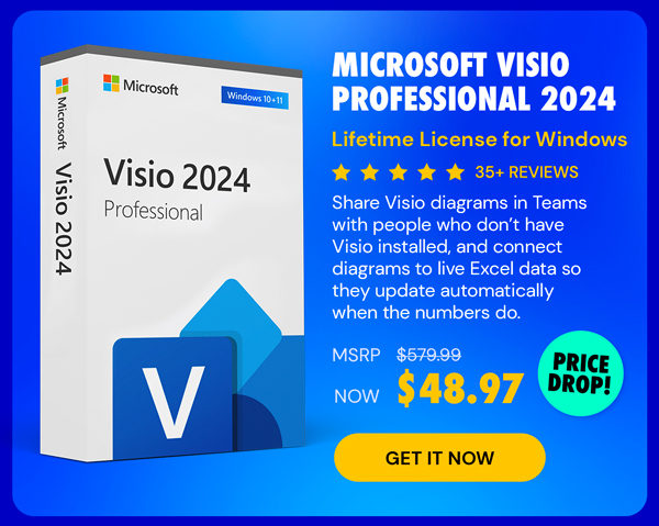Microsoft Visio Professional 2024: Lifetime License for Windows