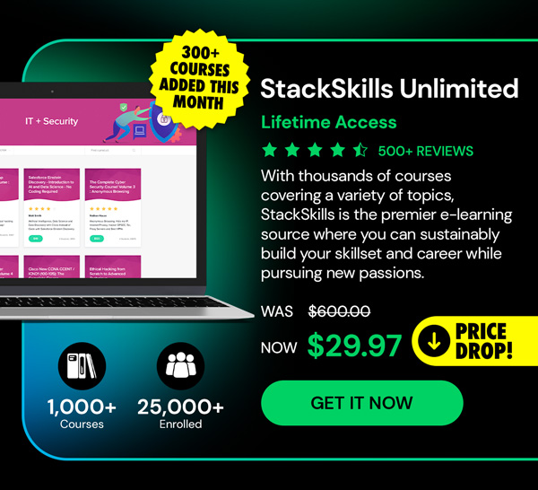 StackSkills Unlimited: Lifetime Access