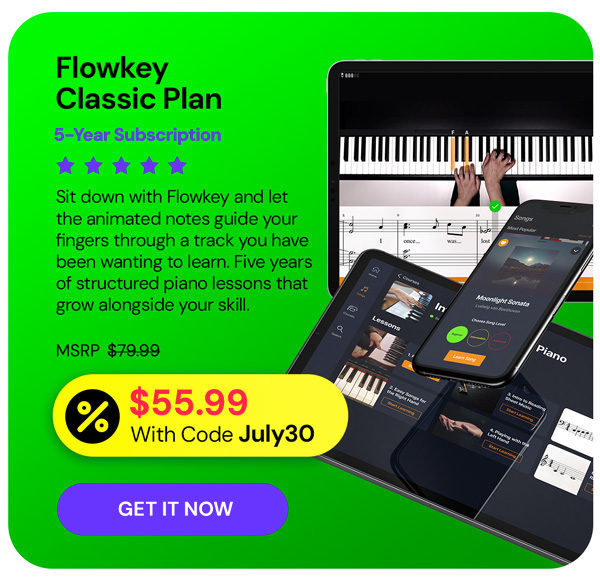 Flowkey Classic Plan: 5-Year Subscription
