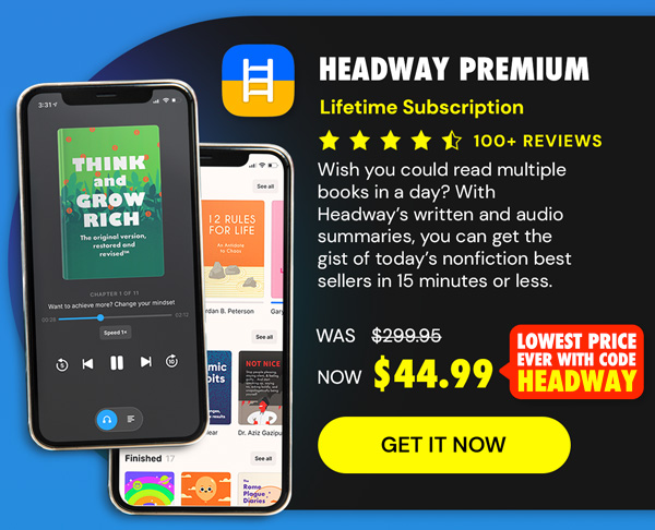 Headway Premium: Lifetime Subscription