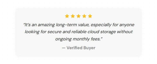 Internxt Cloud Storage Lifetime Subscription: 2TB to 100TB Plans