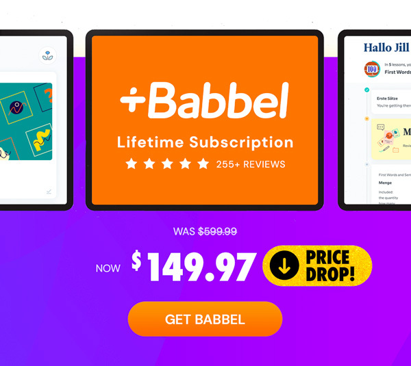 Babbel Language Learning: Lifetime Subscription (All Languages)