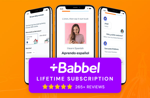 Babbel Language Learning: Lifetime Subscription (All Languages)