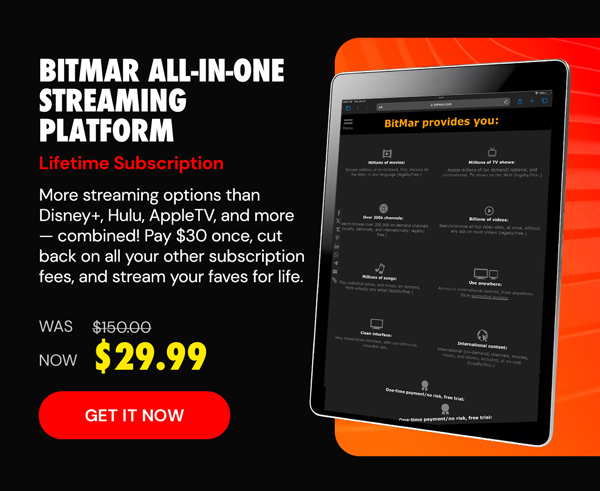 BitMar All-in-One Streaming Platform: Lifetime Subscription