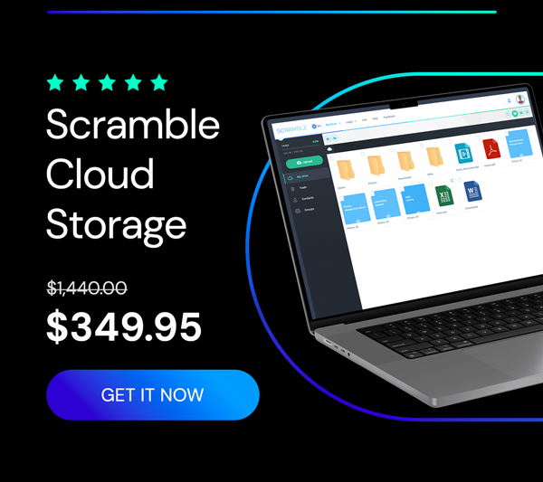 Scramble Cloud Storage Lifetime Subscription (20TB)