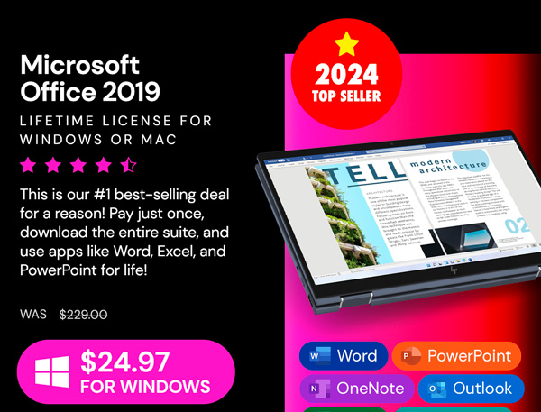 Microsoft Office Professional Plus 2019 for Windows