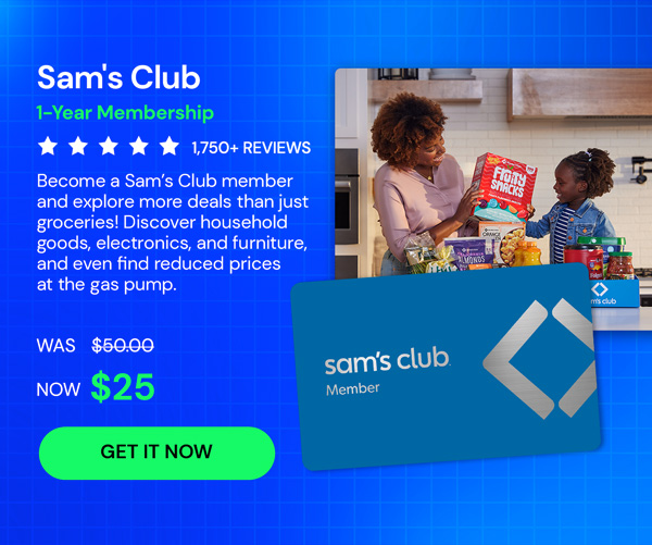 Sam's Club 1-Year Membership with Auto-Renew!