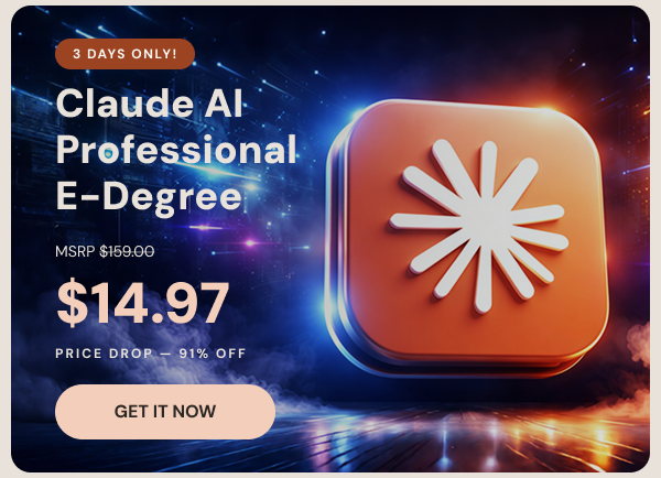 Claude AI Professional E-Degree