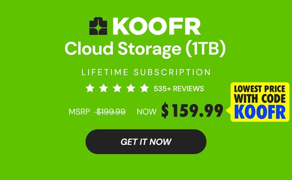 Koofr Cloud Storage: Lifetime Subscription (1TB)