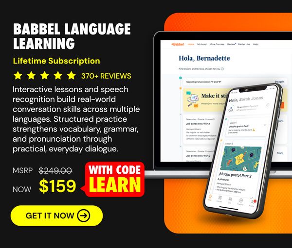 Babbel Language Learning: Lifetime Subscription (All Languages)