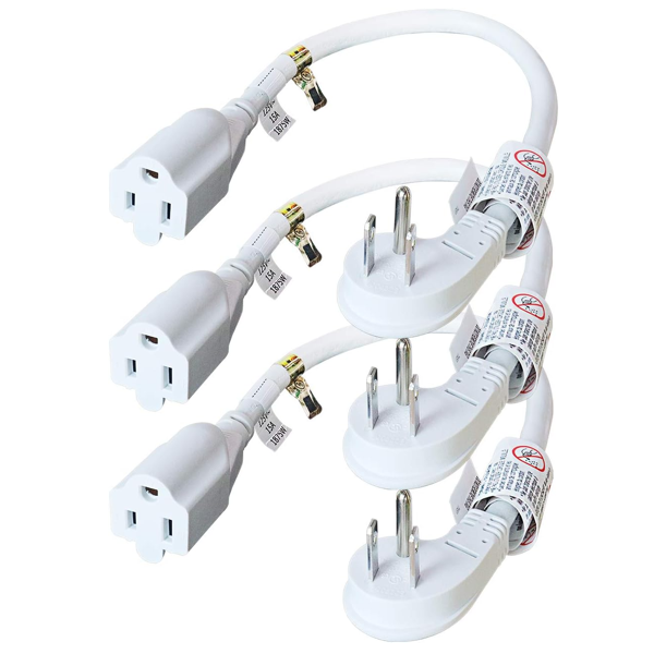 Short Extension Cords (3-Pack)