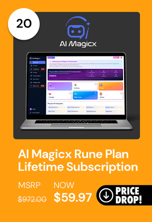 AI Magicx Rune Plan Lifetime Subscription