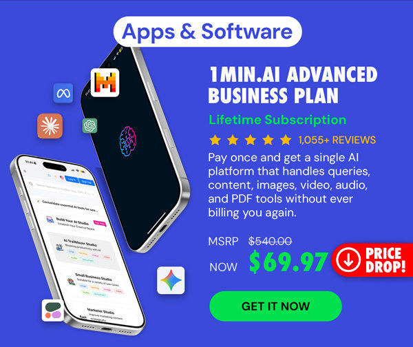 1minAI Advanced Business Plan Lifetime Subscription