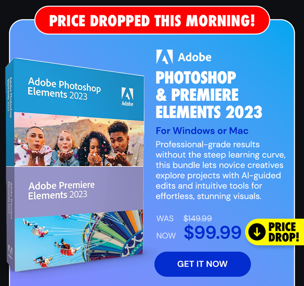 Adobe Photoshop & Premiere Elements 2023