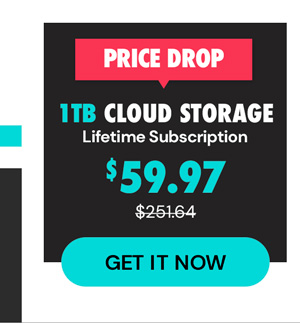 FolderFort 1TB Cloud Storage Pro Plan: Lifetime Subscription